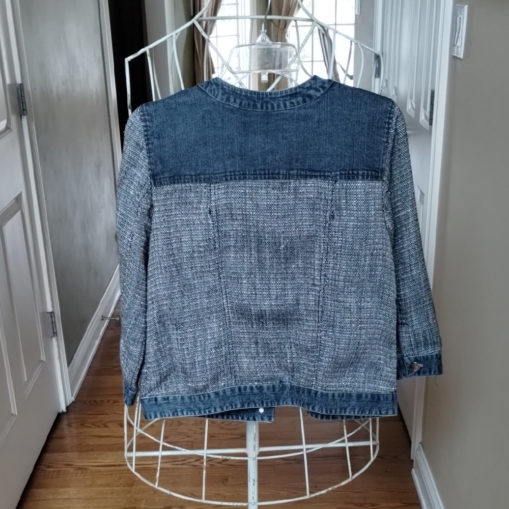 Chico's Denim Jacket - Picture 3 of 13